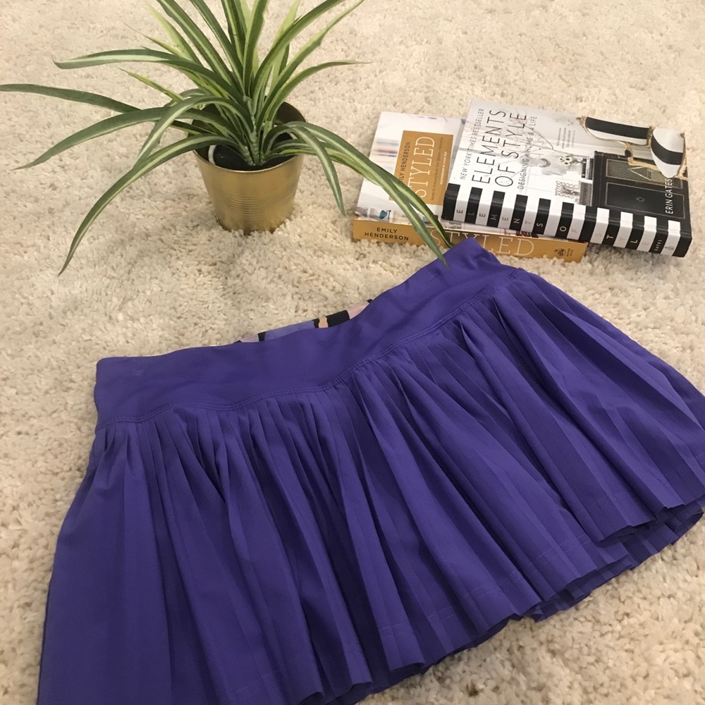 Lululemon athletic pleat skirt